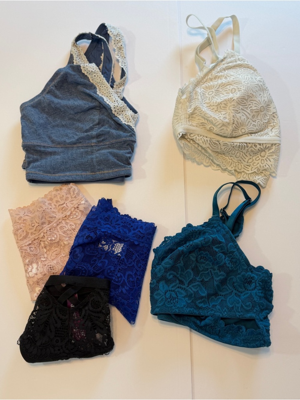 Bundle! Lace Bralettes Set & 3 new underwear